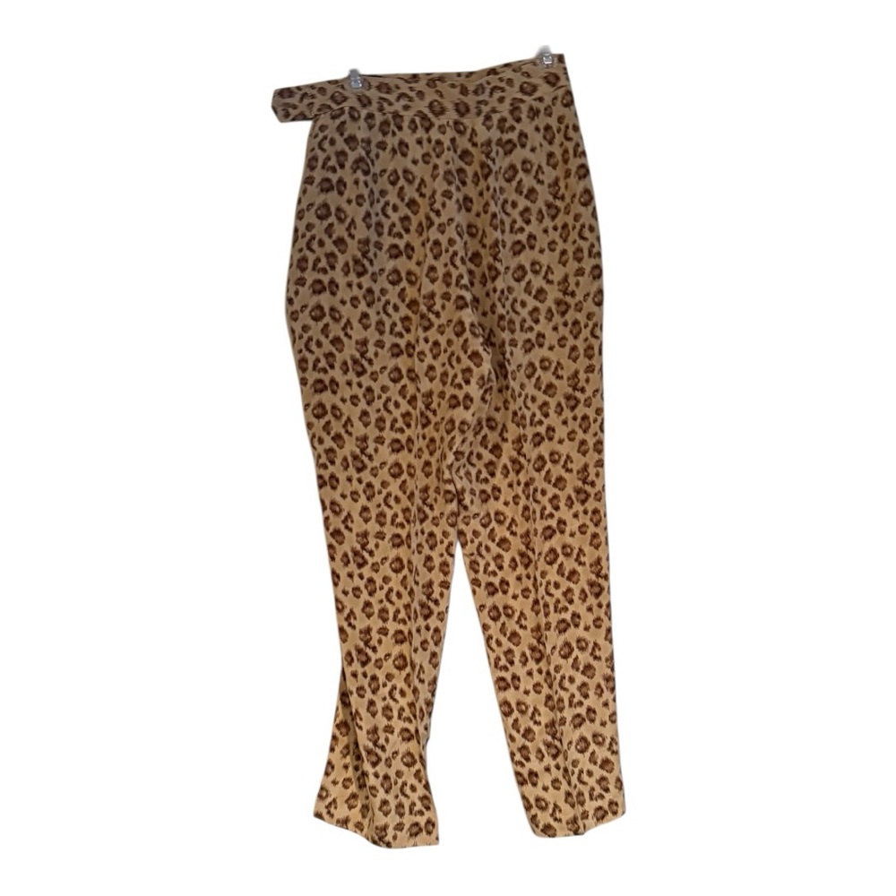 Liz‎ Claiborne Collection Leopard Print Silk Pants Size 8 - Picture 4 of 7